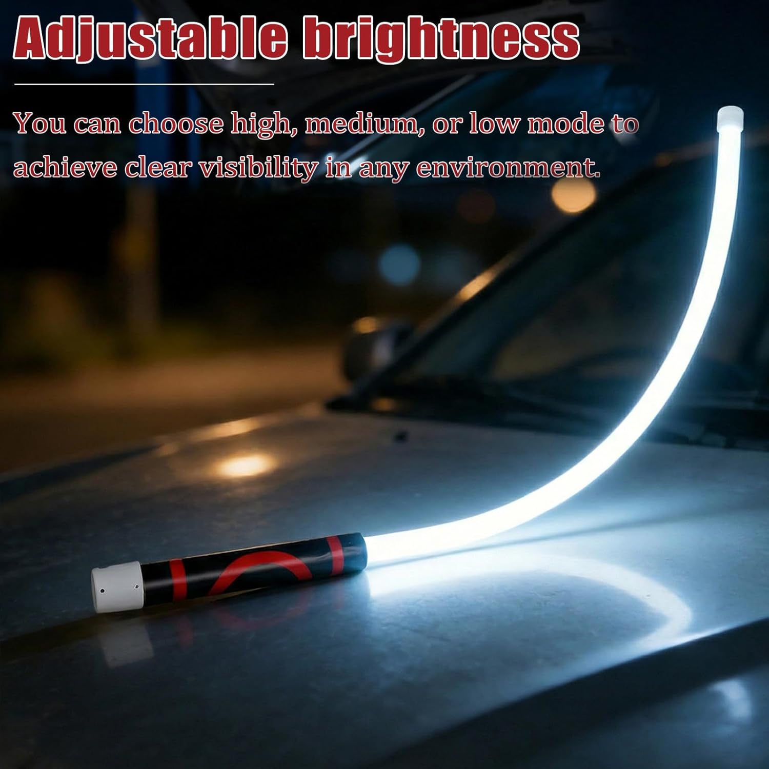 Bendable LED Flashlight Stick
